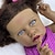 cheap Dolls-22 inch Black Dolls Reborn Doll Baby &amp; Toddler Toy Doll Reborn Baby Doll Baby Baby Girl African Doll Reborn Baby Doll Saskia Newborn lifelike Gift Hand Made Non Toxic Vinyl W-05022 with Clothes and