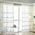 halpa Harsoverhot-yksi paneeli välimerelliseen tyyliin korkealuokkainen kirjailtu ikkunanäyttö olohuone makuuhuone ruokasali puoliläpinäkyvä näyttöverho