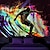 billige Blacklight Tapestries-blacklight gobelin uv reaktiv glød i mørket regnbue surfing fyr trippy tåget hængende gobelin vægkunst vægmaleri til stue soveværelse