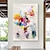 levne Abstraktní malby-olejomalba ručně malované ručně malované nástěnné umění abstraktní malba na plátně domácí dekorace výzdoba natažená pouze rámová malba