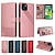 cheap iPhone Cases-Phone Case For iPhone 15 Pro Max iPhone 14 13 12 11 Pro Max Plus Mini SE Wallet Case Magnetic Full Body Protective Kickstand Retro TPU PU Leather