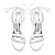 abordables Zapatos de boda-Mujer Zapatos de boda Sandalias Regalos de San Valentín Sandalias de plataforma Boda Fiesta Diario Sandalias de boda Perla de Imitación Corbata de Lazo Tacón Cuadrado Puntera abierta Moda Estilo