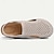 voordelige Herensandalen-Voor heren Sandalen Pantoffels en slippers Platte sandalen Microvezel Ademend Comfortabel Anti-slip Leegloper Gesp Bruin Beige