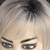 abordables perruque plus âgée-perruque vague naturelle asymétrique avec frange perruque cheveux synthétiques gris courts femme classique gris moyen ombre gris perruques ondulées