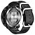 levne Digitální hodinky-NORTH EDGE Muži Digitální hodinky Venkovní Sportovní Taktický Hodinky na běžné nošení Kompas Výškoměr Svítící Stopky Silikon Nylonový popruh Hodinky