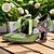 お買い得  レディースヴィンテージシューズ-女性用 パンプス ヴィンテージシューズ メリージェーン 手作りの靴 ヴィンテージシューズ 結婚式 パーティー フラワー 編み上げ キャットヒール エレガント ヴィンテージ レザー 靴紐 グリーン