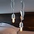 Χαμηλού Κόστους Κρεμαστό φώτα-μενταγιόν πολυελαίου ζεστό λευκό φως 1 κεφαλή 8cm πλαστικό χρώμα σκανδιναβικού στυλ δημιουργική τέχνη προσωπικότητα υπνοδωμάτιο τραπεζαρία μπαρ 110-240v