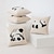 preiswerte Kissen-Trends-Bestickte Kissenbezüge mit Panda-Muster für Schlafzimmer, Wohnzimmer, Sofa, Couch, Stuhl