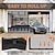 cheap Window Screen &amp; Door Screen-16x7FT/8x7FT Garage Screen Door Magnetic Garage Door Screen Magnetic Closure Fiberglass Garage Screen Doors for 2 Car Garage Pull Down for Patio, Porch, Window to Keep Bugs Out