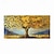 olcso fa olajfestmények-3D arany fa olajfestmény kézzel festett vászon virág művészet festmény kézzel festett absztrakt táj textúra fa olajfestmény arany faültetés falfestmény éjjeli festmény hálószoba művészet tavaszi