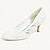 abordables Zapatos de boda-Zapatos de tacón para mujer, zapatos de novia de boda, tacón de gatito de encaje, punta redonda, mocasín de encaje minimalista clásico, negro, blanco, marfil