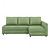 baratos IKEA Capas-capa de sofá-cama friheten com capas de cor sólida para armazenamento