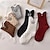 preiswerte Socken9-6 Paar Crew-Socken für Damen, täglicher Tier-Polyester, einfache, lässige, süße Socken