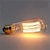 billiga Glödlampa-3st/6st 40w glödlampa vintage edison glödlampa e27 dimbar retro lampa st58 dekorativ för hemmet vardagsrum, sovrum och matsal