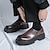 abordables Zapatillas sin cordones y mocasines de hombre-Hombre Mujer Zapatillas de deporte Zapatos de taco bajo y Slip-On Zapatos casuales de hombre Retro Zapatos de cuadros de estilo británico Zapatos Confort Zapatos de Paseo Zapatos de Seguridad Vintage