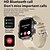 cheap Smartwatch-New Bluetooth Call Men And Women Smart Watch Blood Pressure Heart Rate Blood Oxygen Sleep Monitoring Outdoor Sports Watch Female Physiological Cycle Sedentary Reminder Multifunctional Unisex Watch