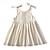 cheap Dresses-Baby Little Girls Cotton Linen Summer Dress Princess Straps Sleeveless Pockets Party Fress Beach Sundress