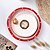 halpa Patsaat-sienen muotoinen pöytäkoristelutarjotin: käsinmaalattu hartsialusta pienten esineiden, kuten ruokailuvälineiden, kahvikuppien ja mukien, järjestämiseen - lisää pöytätasoon viehättävää ilmettä