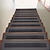 preiswerte Treppenstufenteppiche-Treppenstufenmatten mit rutschfester Kante, 76 x 20 cm, Läufer für Innentreppen, Teppiche für Holztreppen, Treppenteppiche für Ihre Familie