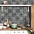 cheap Wall Stickers-24pcs Peel And Stick Self-Adhesive Waterproof Removable Wall Stickers Bathroom Toilet Wall Stickers Oil-Proof And Waterproof Wall Stickers Kitchen Wallpaper Room Decoration Home Decoration