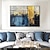 levne Abstraktní malby-ruční olejomalba plátno nástěnné umění dekorace moderní abstraktní pro domácí výzdoba obývacího pokoje válcované bezrámové nenatažené malování