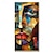 levne Abstraktní malby-ručně malovaný barevný texturovaný obličej olejomalba na plátně velká abstraktní dívka malba módní nástěnné umění obývací pokoj domácí dekorace dárek bez rámu