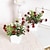 ieftine Flori Artificiale &amp; Vase-simulare păpădie în ghiveci și frunză de bani: potrivit pentru birouri de afaceri, sufragerie, birouri, intrări, rafturi, grădini, curți; decoratiuni florale pentru casa
