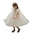 Χαμηλού Κόστους Φορέματα-Παιδιά Κοριτσίστικα Φόρεμα Συμπαγές Χρώμα Κοντομάνικο Πάρτι ΕΞΩΤΕΡΙΚΟΥ ΧΩΡΟΥ Causal Μοντέρνα Καθημερινά Πολυεστέρας Καλοκαίρι Άνοιξη 2-13 χρόνια Λευκό