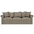 halpa IKEA Kansi-Sohvan päällinen Yhtenäinen väri Tikattu Sametti slipcovers