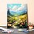 billige maling, tegning og kunstutstyr-1 stk gjør-det-selv akrylmalesett for voksne fjelllandskap 16 * 20 tommer lett å følge manuell avslappende og dekorativ hobby