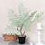 abordables Fleurs artificielles et vases-Plante artificielle en pot d&#039;arbre de jacaranda - faux jacaranda bleu réaliste pour la décoration de la maison et du bureau