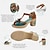 ieftine Sandale de Damă-Pentru femei Sandale Papuci Saboți Mărime Plus Size Pantofi lucrați manual În aer liber Zilnic Plajă Vară Ținte Flori Blocați călcâiul Vârf rotund Epocă Casual Confortabili Plimbare Piele Premium
