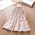 cheap Floral Dresses-Kids Girls&#039; Dress Floral Sleeveless Party Casual Fashion Adorable Daily Cotton Summer Spring 2-12 Years Multicolor