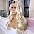 cheap Human Hair Lace Front Wigs-100% Unprocessed Virgin Hair 13x4 Glueless Lace Front Wig Brazilian Hair Wavy Ombre Ash Blonde Hair  Lace Front Human Hair Wig Pre-Plucked For Women
