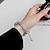 abordables Otras correas de reloj-Correa de Smartwatch Compatible con Xiaomi mi banda 8 Mi Band 7 (NFC) Band 6/5 NFC Band 4/3 NFC Reloj inteligente Correa con caso Trenzado Escabroso Pulsera de joyería Reemplazo Pulsera