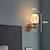 זול אורות קיר פנימיים-מנורות פמוט קיר גוף תאורה קריסטל נורדי בסגנון מודרני פמוט תאורת למעלה ולמטה תאורת קיר מנורת קיר תאורת קיר לחדר שינה מגורים פינת אוכל מנורת ליד המיטה 85-265v