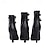 Χαμηλού Κόστους Γυναικεία Τακούνια-Γυναικεία Τακούνια Σανδάλια Μπότες Καλοκαιρινές Μπότες Μπότες με τακούνι Πάρτι Κλαμπ Αγκράφα Κορδόνια Τακούνι Στιλέτο Ανοικτή Μύτη Μοντέρνα PU Φερμουάρ Μαύρο