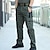 cheap Cargo Pants-Men&#039;s Cargo Pants Tactical Pants Trousers Button Multi Pocket Straight Leg Plain Breathable Wearable Full Length Outdoor Casual Daily Fashion Streetwear Black Green