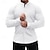 Χαμηλού Κόστους ανδρικό πουκάμισο με κουμπιά-Ανδρικά Πουκάμισο Πουκάμισο με κουμπιά Casual πουκάμισο Καλοκαιρινό πουκάμισο Πουκάμισο παραλίας Μαύρο Λευκό Κρασί Βαθυγάλαζο Ουρανί Μακρυμάνικο Σκέτο Κορδέλα Κολάρο Χαβανέζα Αργίες Ρούχα