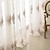 お買い得  シアーカーテン-1 パネルヨーロッパスタイルのハイエンド刺繍ウィンドウスクリーンリビングルームベッドルームダイニングルーム半透明スクリーンカーテン