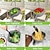 billige Kjøkkenoppbevaring-multifunksjonell avløpskurv, dørslagsskål med tut for vask av frukt og grønnsaker salat, liten silikon pastasil tåler oppvaskmaskin