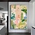 cheap Abstract Paintings-Big Size 100% Handmade Abstract Green Leaf Oil Painting On Canvas Hand Picture Canvas China Artwork For Bedroom Unframed (No Frame)