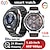 preiswerte Smartwatch-696 EX102U Smartwatch 1.43 Zoll Smartwatch Fitnessuhr Bluetooth Schrittzähler Anruferinnerung Schlaf-Tracker Kompatibel mit Android iOS Herren Freisprechanlage Nachrichterinnerung Benutzerdefiniertes