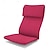 olcso IKEA Boríték-poäng 1 üléses fotel párna párna változat egyszínű steppelt poliészter védőhuzatok ikea sorozat