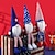 voordelige Evenement- en feestbenodigdheden-Amerikaanse onafhankelijkheidsdag kegelhoed hangende beenpoppen - creatieve oudere poppenornamenten voor feestelijke weergave voor herdenkingsdag / vierde juli