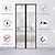 levne Obrazovka pro okno a dveře-izolovaná dveřní zástěna, dveřní závěs, termální magnetický samotěsnící eva, autozavírač krytu dveří pro udržení chladu pro kuchyň, ložnici, klimatizaci