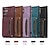 cheap Samsung Cases-Phone Case For Samsung Galaxy S24 Ultra S24 S23 S22 S21 S20 Ultra Plus FE A55 A35 A25 A15 5G Wallet Case with Stand Holder Magnetic Card Slot Retro TPU PU Leather