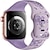 levne Řemínky na Apple Watch-Květina rytá Kompatibilní s Řemínek k hodinkám Apple Watch 38 mm 40 mm 41 mm 42 mm 44 mm 45 mm 49 mm Robustní Motýlí spona Silikon Náhradní pásek na hodinky pro iwatch Ultra 2 Series 9 8 7 SE 6 5 4 3