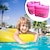 cheap HawaiianSummer Party-Kids Children Adult Swimming Arm Float RingsPVC Inflatable Swim Arm Bands Sleeves for Swimming