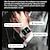 olcso Okosórák-iMosi TK16 Okos óra 2.04 hüvelyk Intelligens Watch Bluetooth EKG + PPG Hőmérséklet-figyelés Lépésszámláló Kompatibilis valamivel Android iOS Női Férfi Hosszú készenléti idő Kéz nélküli hívások Vízálló